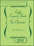 cover for Eight Concert Duets for Two Clarinets