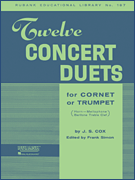 cover for Twelve Concert Duets for Cornet or Trumpet