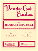 cover for Vandercook Etudes for Trombone or Baritone