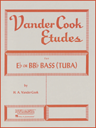 cover for Vandercook Etudes for Bass/Tuba (B.C.)