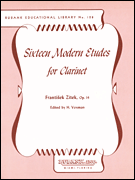 cover for Sixteen Modern Etudes for Clarinet, Op. 14