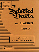 cover for Selected Duets for Clarinet