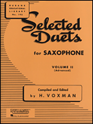 cover for Selected Duets for Saxophone