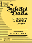 cover for Selected Duets for Trombone or Baritone