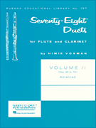 cover for 78 Duets for Flute and Clarinet