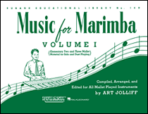 cover for Music for Marimba - Volume I