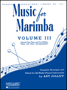 cover for Music for Marimba - Volume III