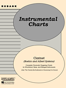 cover for Rubank Fingering Charts - Clarinet (Boehm and Albert systems)