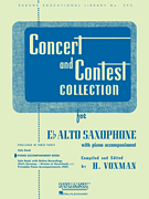 cover for Concert and Contest Collection for Eb Alto Saxophone