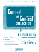 cover for Concert and Contest Collection for French Horn
