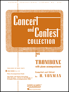 cover for Concert and Contest Collection for Trombone