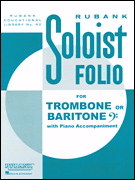cover for Soloist Folio - Trombone/Baritone B.C. and Piano