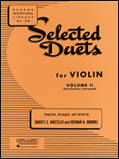 cover for Selected Duets for Violin - Volume 2