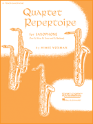 cover for Quartet Repertoire for Saxophone - 2nd Eb Alto