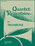 cover for Quartet Repertoire for Trombone