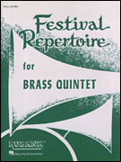 cover for Festival Repertoire for Brass Quintet