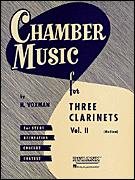 cover for Chamber Music for Three Clarinets, Vol. 2 (Medium)
