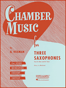 cover for Chamber Music for Three Saxophones