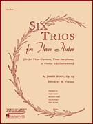 cover for Six Trios for Three Flutes, Op. 83