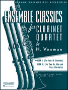 cover for Ensemble Classics for Clarinet Quartet - Book 1