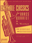 cover for Ensemble Classics for Brass Quartet - Book 1