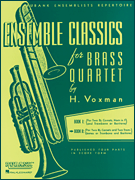 cover for Ensemble Classics for Brass Quartet - Book 2