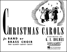cover for Christmas Carols for Band or Brass Choir