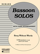 cover for Song Without Words, Op. 226