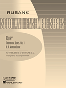 cover for Ruby (Trombone Gems No. 1)