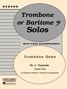 cover for Turquoise (Trombone Gems No. 3)