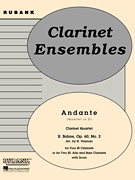cover for Andante (from Quartet in D, Op. 60 No. 2)