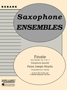 cover for Finale from (Quartet, Op. 9 No. 3)