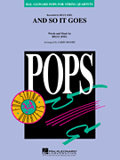 cover for And So It Goes