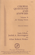cover for Choral Questions & Answers II: Young Voices