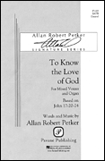 cover for To Know the Love of God