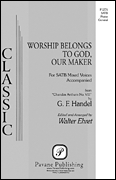 cover for Worship Belongs to God, Our Maker