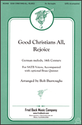 cover for Good Christians All, Rejoice