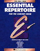 cover for Essential Repertoire for the Concert Choir