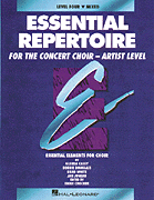cover for Essential Repertoire for the Concert Choir - Artist Level