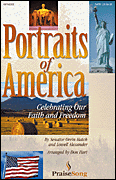 cover for Portraits of America - Celebrating Our Faith and Freedom (Sacred Collection)