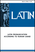 cover for Latin Pronunciation According to Roman Usage