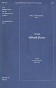 cover for Great Sabbath Hymn