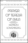 cover for Prayer Of Teresa Of Avila