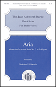 cover for Aria From The Bach Orchestral Suite No.3 In D Major