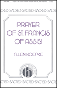 cover for Prayer of St Francis of Assisi