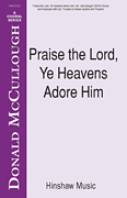 cover for Praise the Lord, Ye Heavens Adore Him