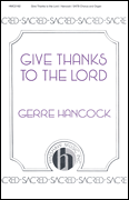 cover for Give Thanks to the Lord