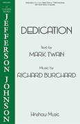 cover for Dedication