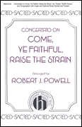 cover for Concertato on Come, Ye Faithful, Raise the Strain