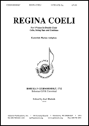 cover for Regina Coeli - Satb-org-vc-cbs - Oct